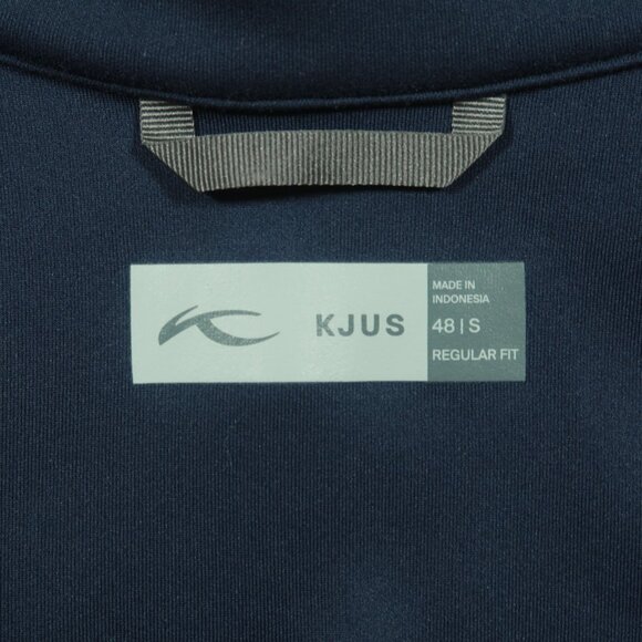 Kjus Release Printed Golf Jacket Mens S Blue Zip Lightweight Stretch - Picture 5 of 6